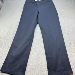 Dickies Men's Navy Chinos work utility pants original fit 34x32
